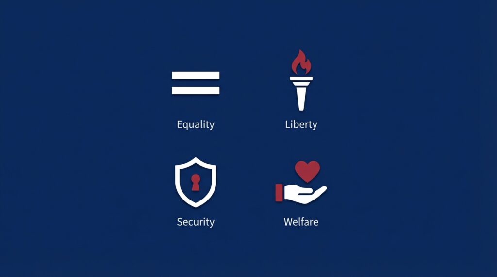 What are the 4 social values? — a clear explainer