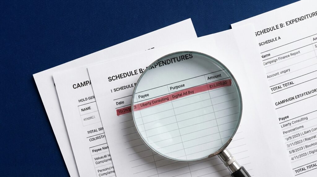 Campaign Finance Explained: How to Read “Purpose of Disbursement” Lines