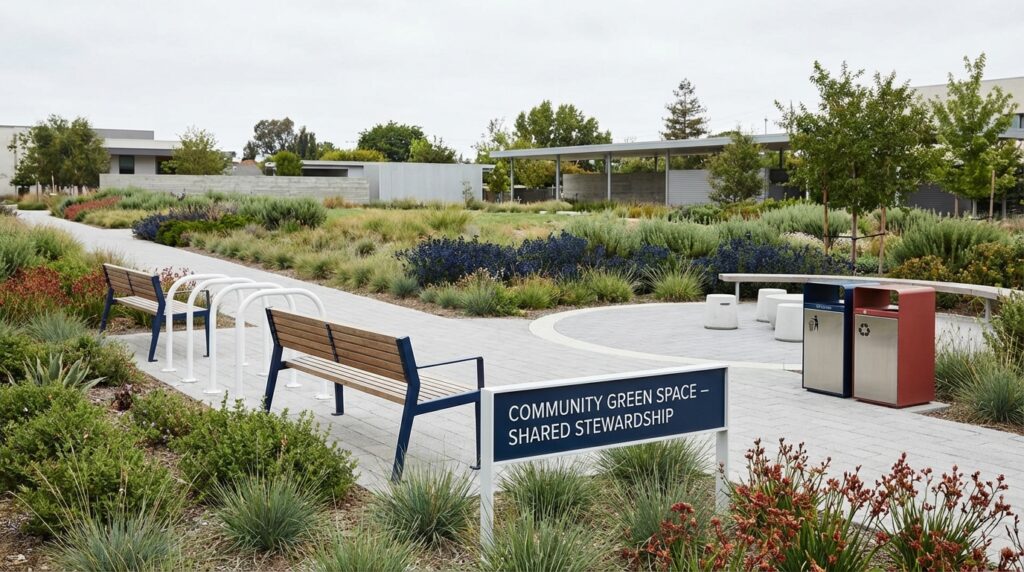 What is an example of social responsibility in the community? Practical local steps