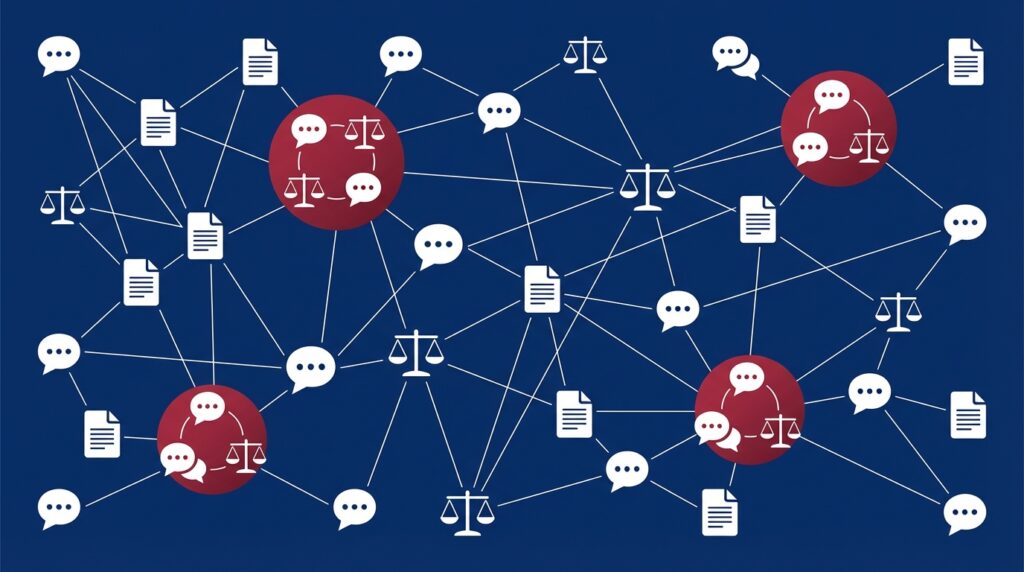 How did social media impact the right to freedom of expression?