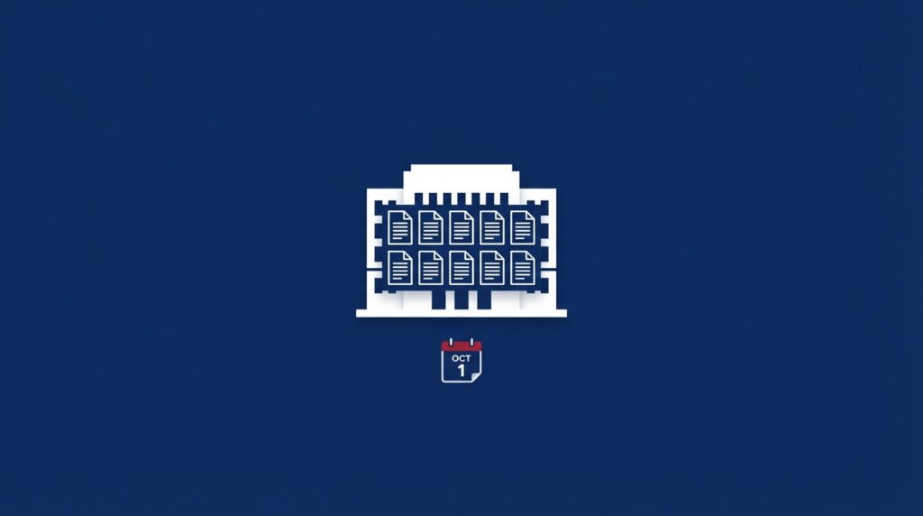 Is the government going to shut down on October 1, 2025?