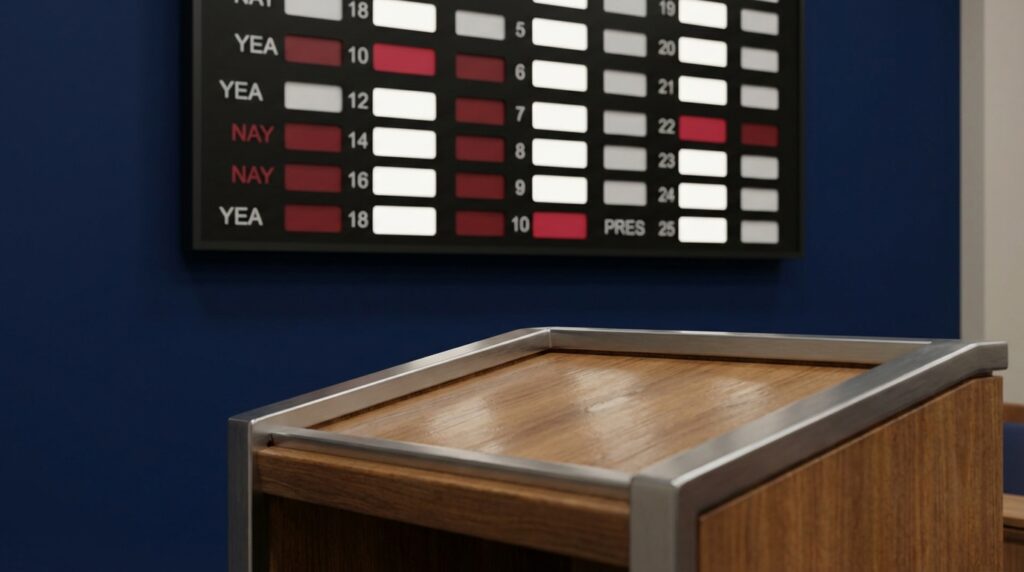 How the House voting process works: voice votes, roll calls, and recorded results