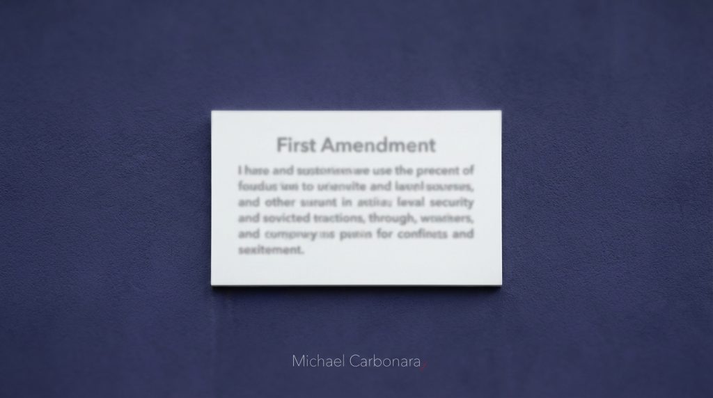 Do US citizens have the right to free speech? — Do US citizens have the right to free speech?