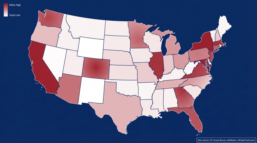 What state has the most Latinos?