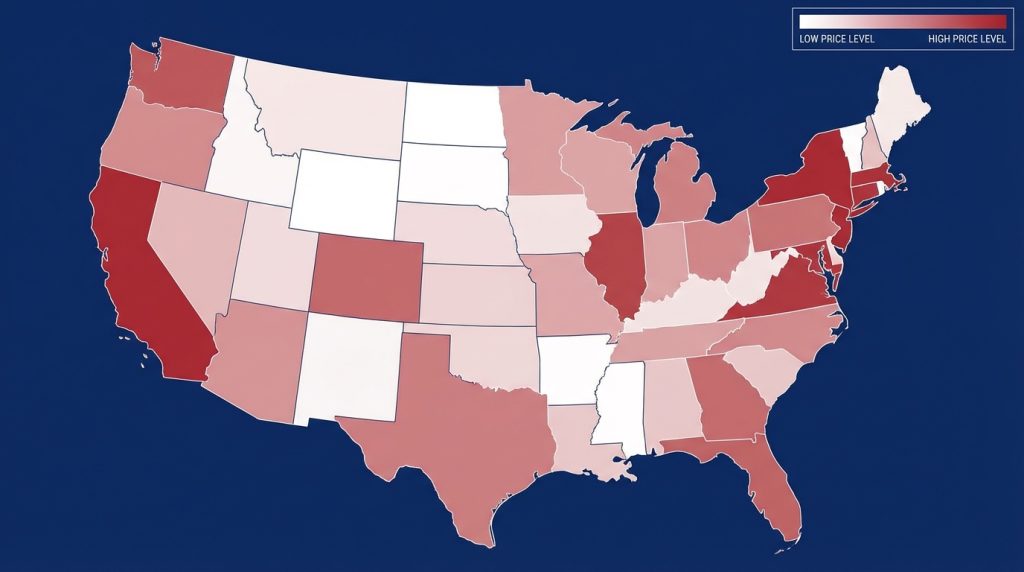 What state is the most expensive to live in 2025? A transparent methodology and data guide