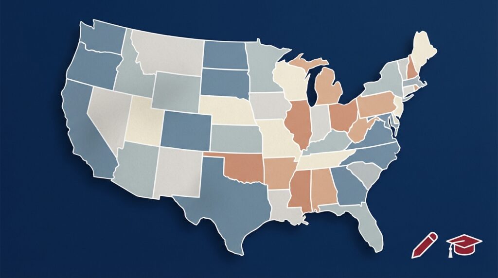 Which US state is ranked lowest in education? A careful look