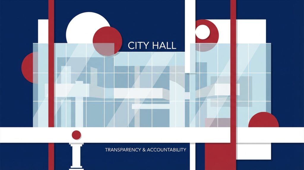 What is the difference between accountability and transparency in government?