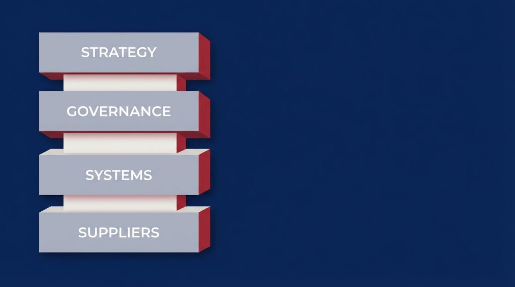 What are the 4 pillars of procurement? A practical guide