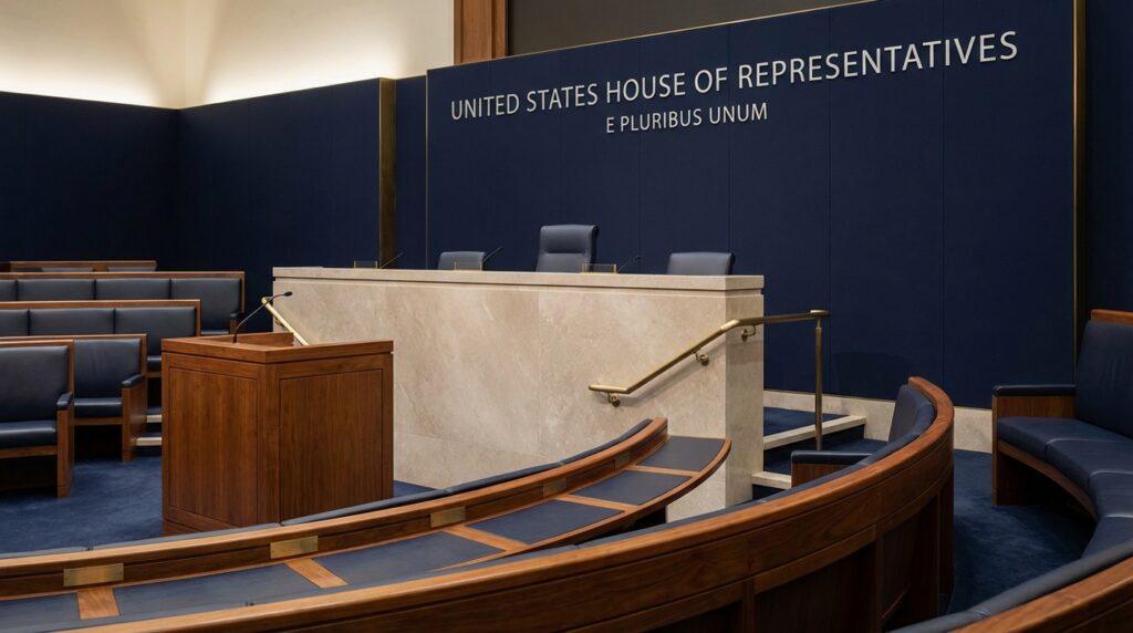 What U.S. House of Representatives powers include: lawmaking, oversight, and budgeting