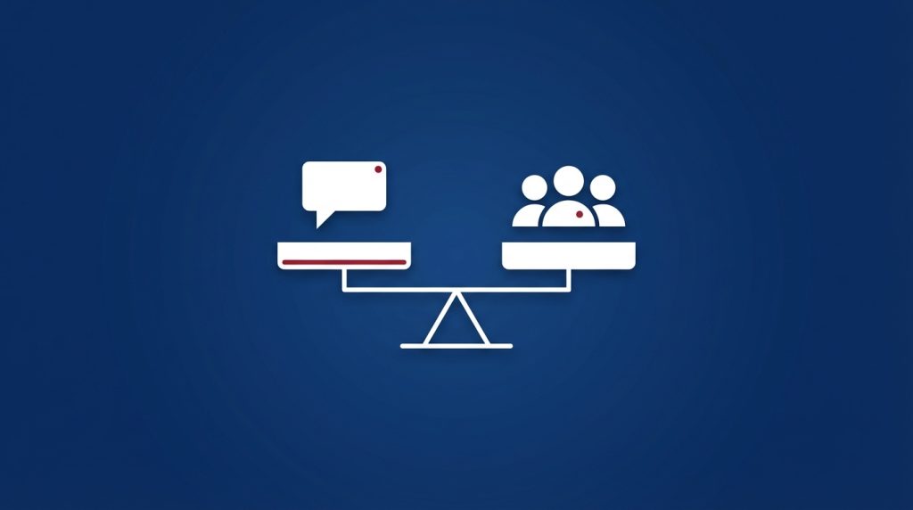 What are the two types of freedom of association?