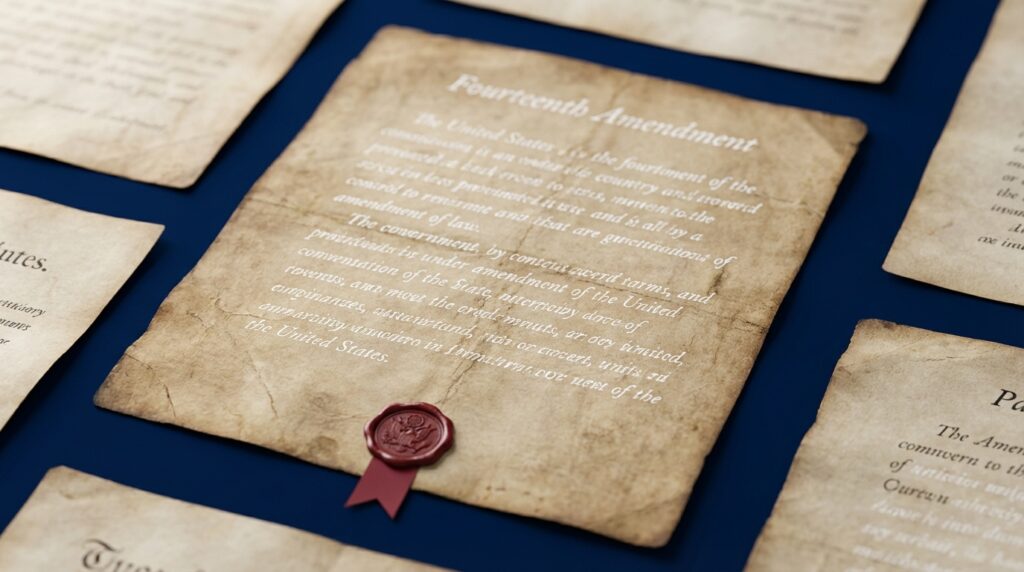 What is the significance of the 14th Amendment in relation to due process?