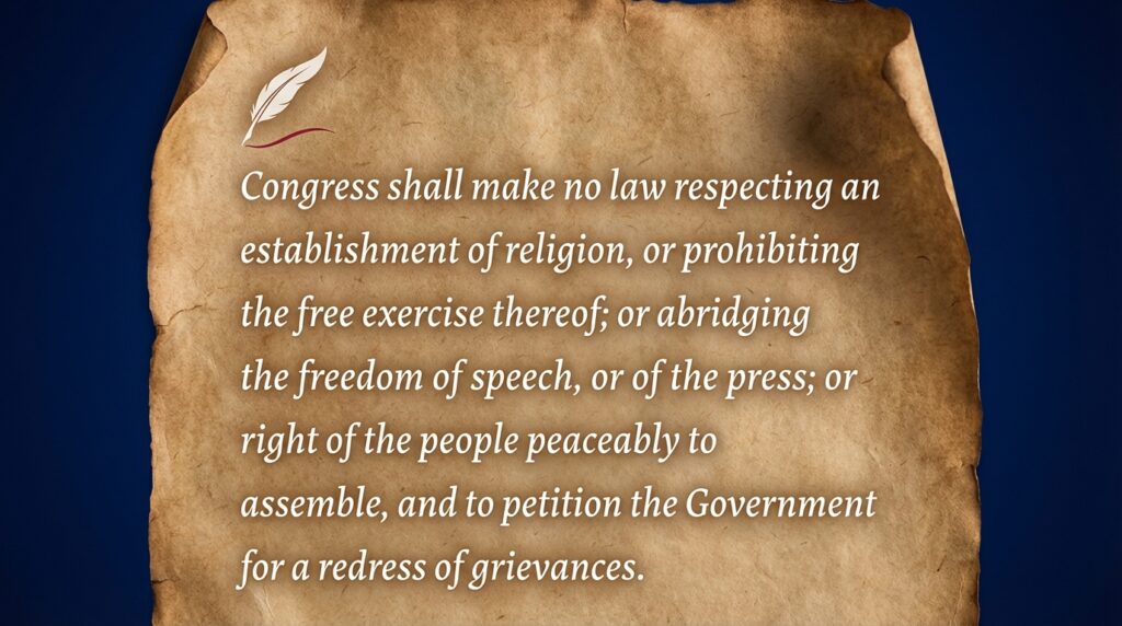 What are two important clauses in the First Amendment? — A clear explainer