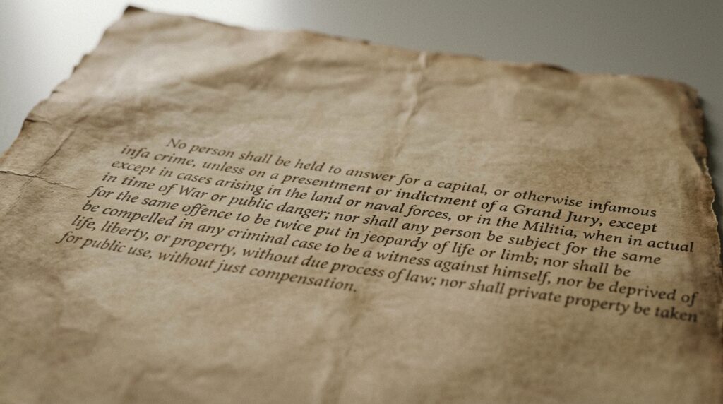 What was the reason for the 5th Amendment? – What it protects and why it was added