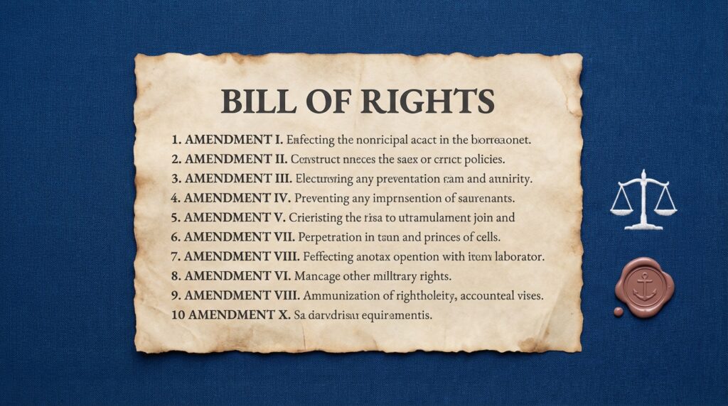 What is the Bill of Rights 1/10? A clear explanation of the First and Tenth Amendments
