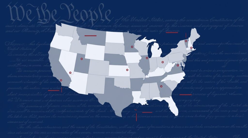 How does the 14th Amendment apply the Bill of Rights to the states?
