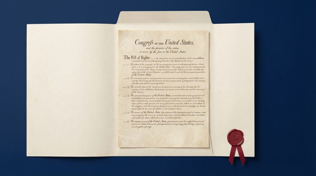 What was the purpose of the Bill of Rights 1 point?
