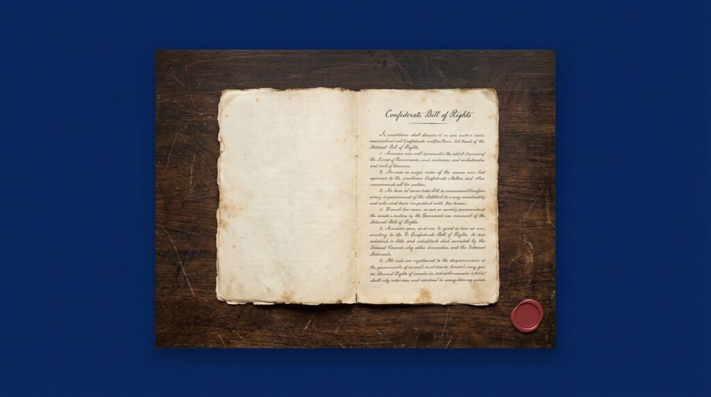 Did the Confederacy have a Bill of Rights? A concise explanation
