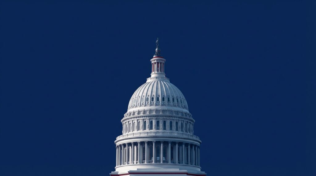 What powers over foreign policy and national defense does the Constitution grant to Congress?