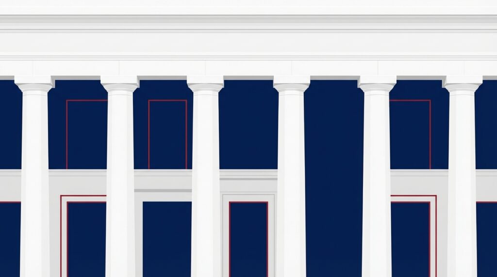 What are some examples of separation of powers in the government today?