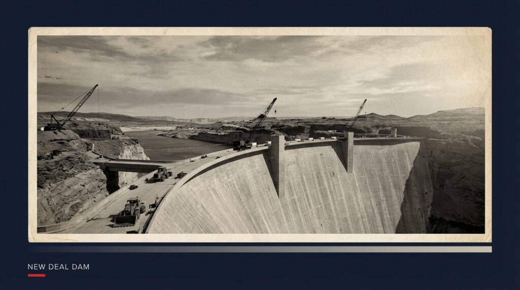 What are the 4 New Deal programs created by FDR?