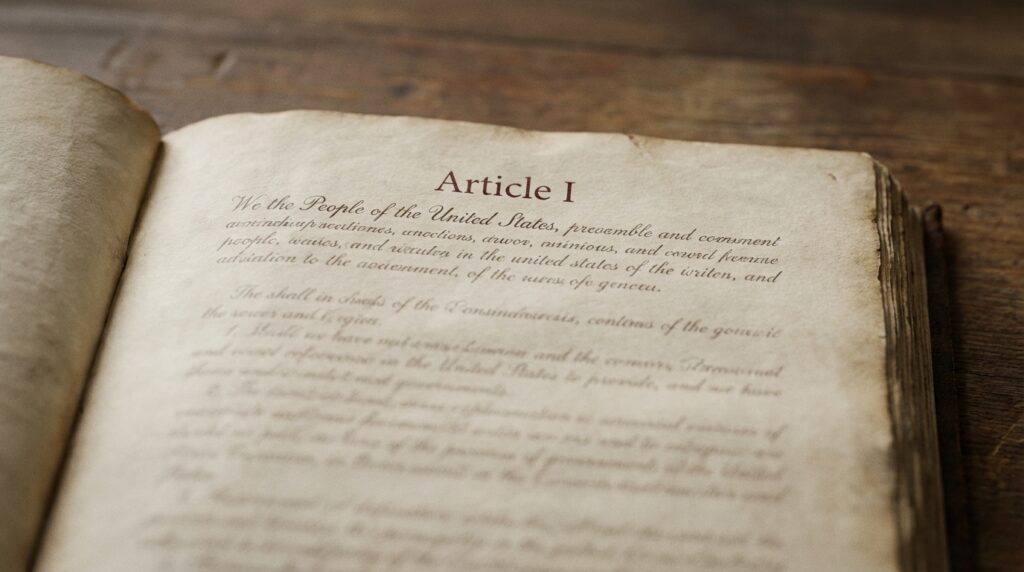Legislative branch Article 1 explained: who made it and why it matters