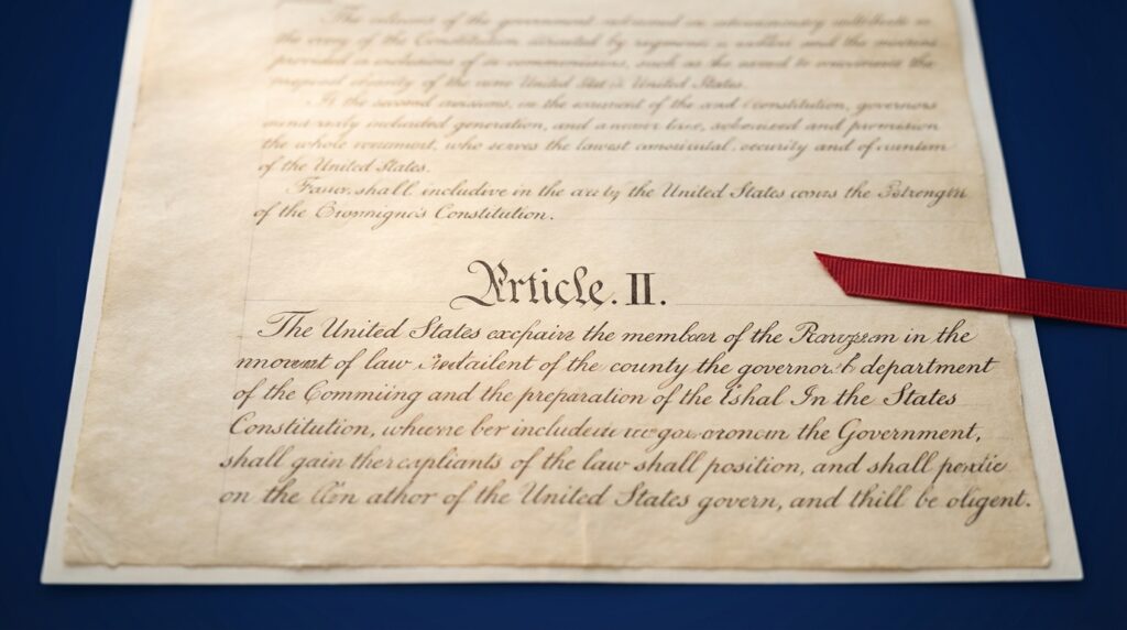 What does article 2 say about war powers?