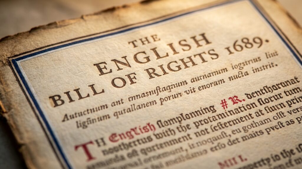 Does the English Bill of Rights still exist?
