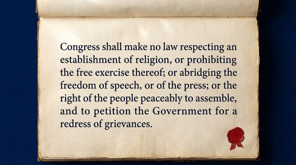 What are some examples of Amendment 1? — Practical First Amendment Examples and Limits