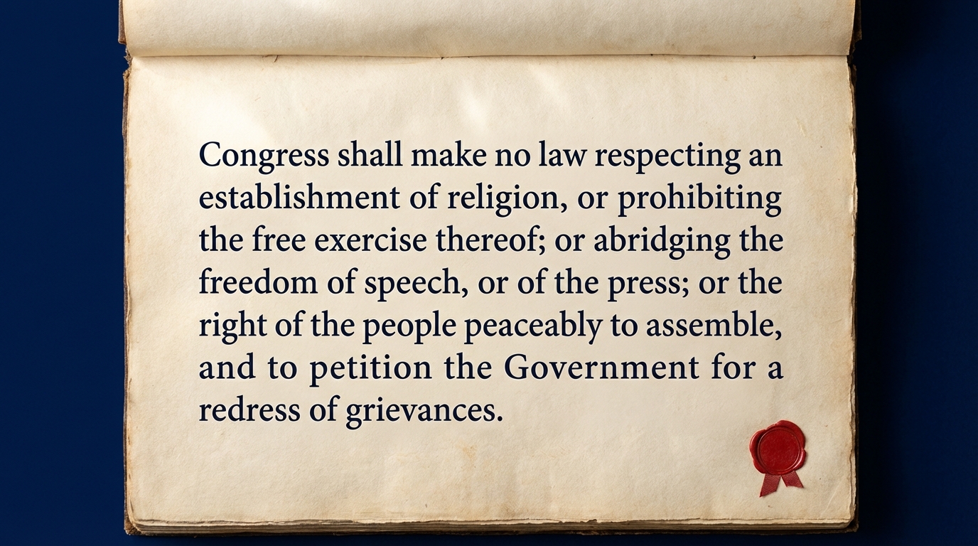 the first amendment examples: Clear, sourced explanations and everyday ...