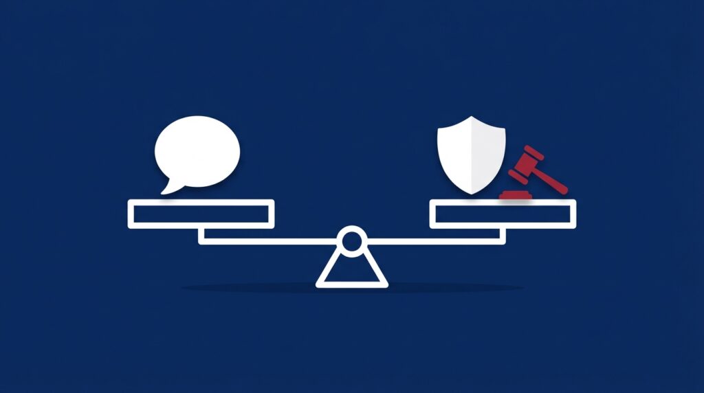 Does free speech allow hate speech?