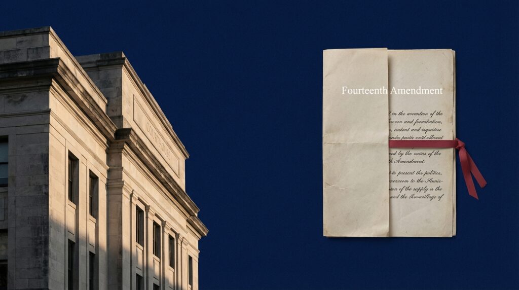 How was the civil rights movement motivated by the 14th Amendment? — A source-first explanation