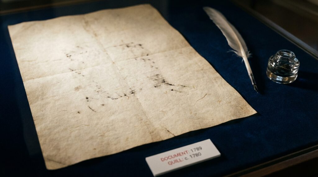 What was the Constitution of 1787 about?