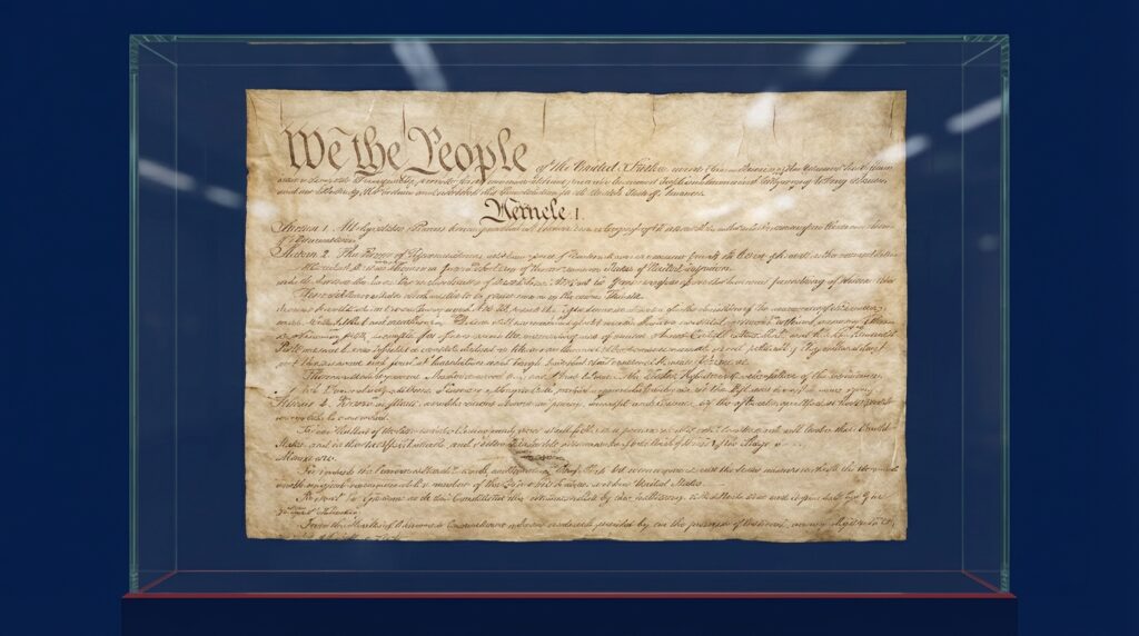 What are the exact words of the Constitution?