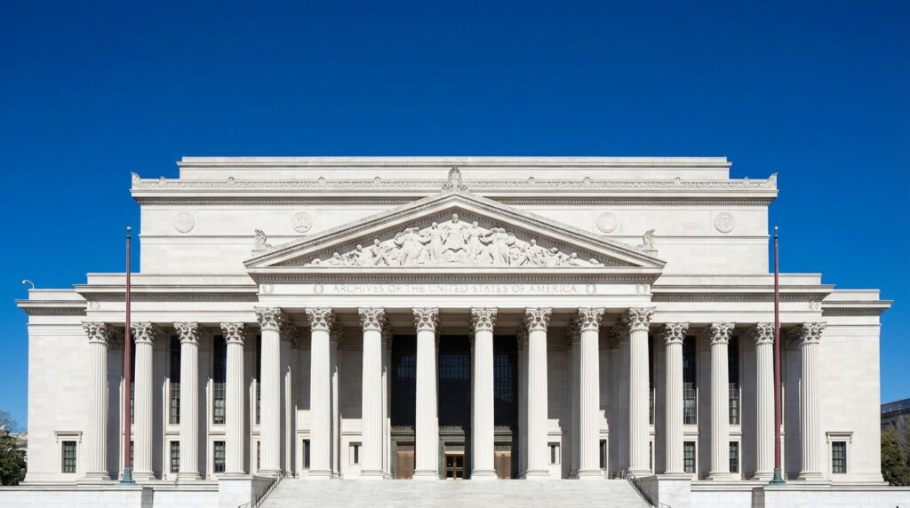 Where is the actual US constitution?